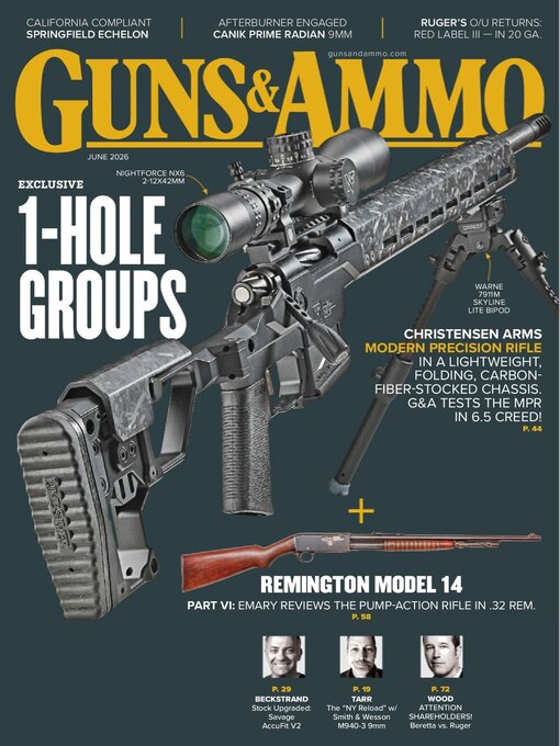 Cover image for Guns & Ammo